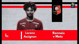 Lorenz Assignon vs Metz | 2023 Resimi