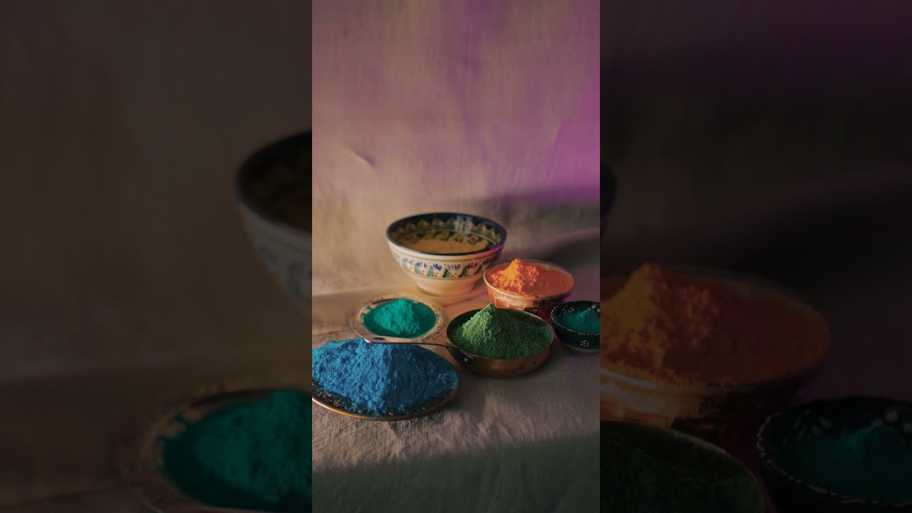 Close Up Shot of Holi Color Powders Free Stock Video Footage, Royalty Free 4K & HD Video Clip