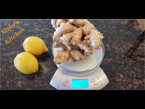 healthy-recipes-||-ginger-drink-||-இஞ்சி-சாறு