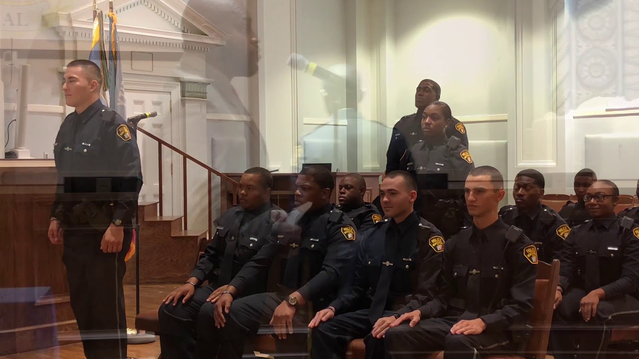 Montgomery Police Department Class 2018 B Graduation Youtube