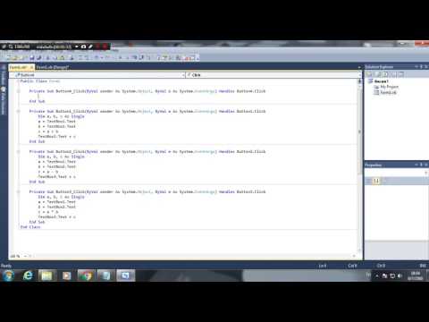 สร้างเครื่องคิดเลข จาก โปรแกรม Visual Basic 2010 Saveไฟร์แบบติดตั้ง