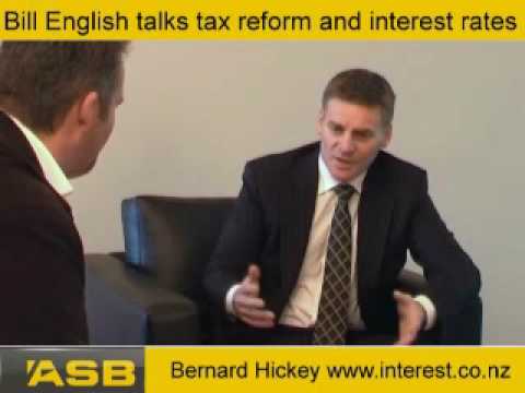 Bill English talks to Bernard Hickey about tax ref...