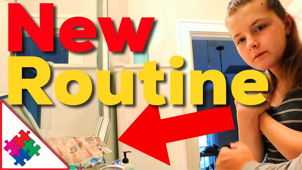 New Morning Routine - Autism and Visual Schedules