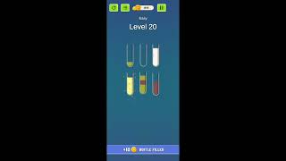 Hue sort: color Puzzle level 20 walkthrough solutions