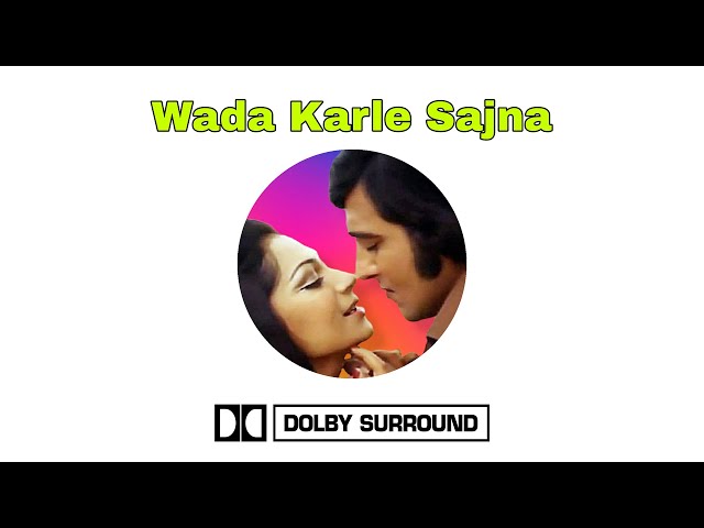 Wada Karle Sajna | Haath Ki Safai | 5.1 Dolby Surround Remastered Audio | Jatin Aria Studio | class=