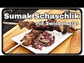 Sumak Schaschlik mit Zwiebelsalat