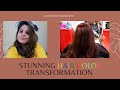Stunning hair color transformation i lockdown special hair makeover i pamela mukherjee