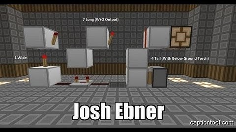 Minecraft 1 Wide BUD Switch