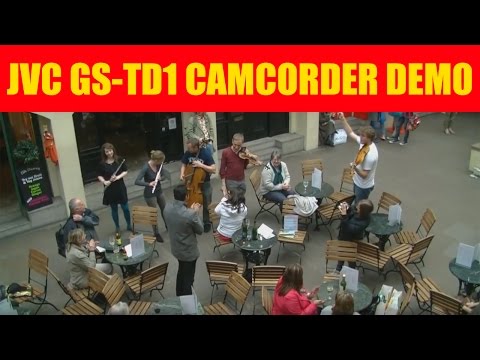 JVC GS-TD1 sample footage shot at Covent Garden