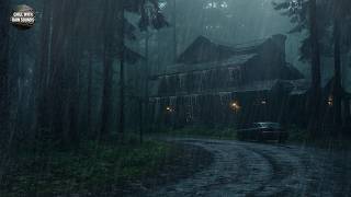 Say Goodbye to Insomnia and Relax with a Heavy Rain in the Forest | Natural Sounds for Deep Sleep