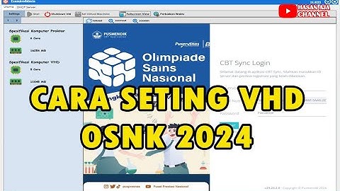 Cara Seting VHD OSNK Di Oracle Virtual Box 2024