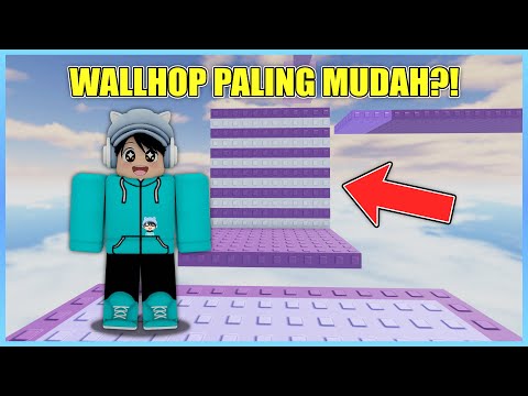 The Easiest Wallhop Tower!! - Roblox Indonesia