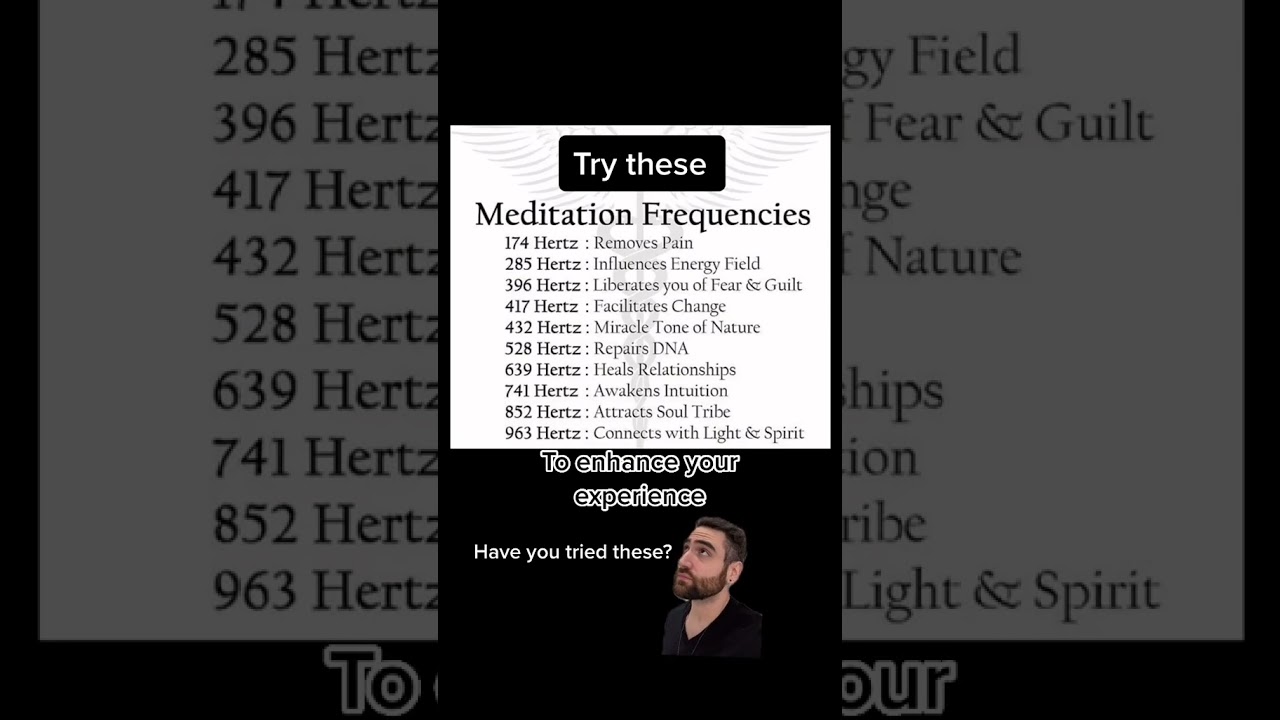 Guarda Meditation frequencies for you to try #meditation #frequencies #solfeggio #528hz #432hz #963hz su YouTube Guarda Meditation frequencies for you to try #meditation #frequencies #solfeggio #528hz #432hz #963hz su YouTube