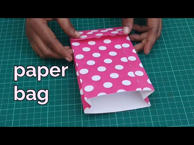 How to make paper bag at home | paper shopping bag  craft ideas Handmade at home class=