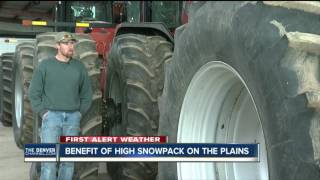 Colorado snowpack, well above average, a boon to farmers' crops