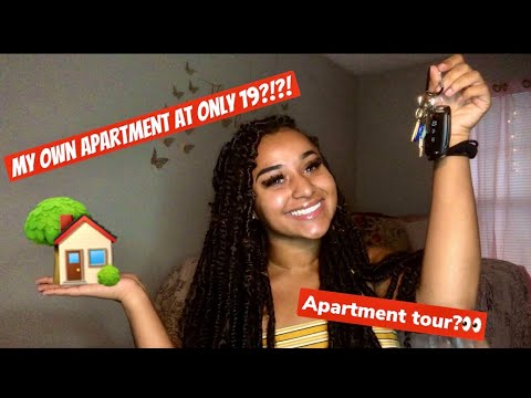 I GOT MY OWN APARTMENT AT 19! +Apartment Tour | FAMU | FSU | TCC