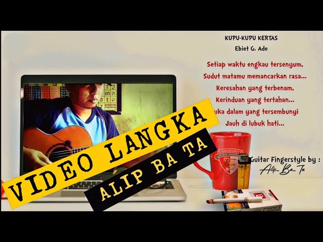 Kupu-Kupu Kertas - Ebiet G Ade (Fingerstyle COVER) Alip ba ta ft. Ebiet class=