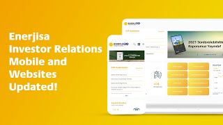 Enerjisa Investor Relations Mobile and Websites Updated! screenshot 3