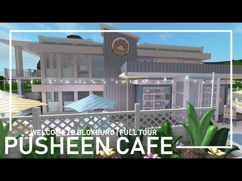 Bloxburg Hello Kitty Cafe Full Tour With Daycare Arcade Youtube - roblox welcome to bloxburg pastel daycare tour