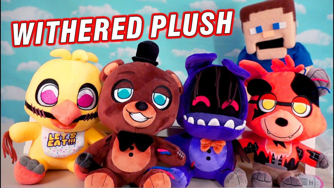 Five Nights at Freddy's WITHEREDS Plush FINALLY!! Funko Youtooz