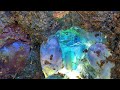 Colorful gem balls keep falling from the rocks. Is it a diamond or a crystal?。gems