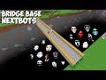 SURVIVAL BRIDGE BASE with 100 NEXTBOTS in Minecraft Gameplay Coffin meme