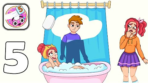 DOP 5: Delete One Part - Funny DOP Puzzle Game - Part 5 - Levels 201 - 250 - Gameplay Walkthrough