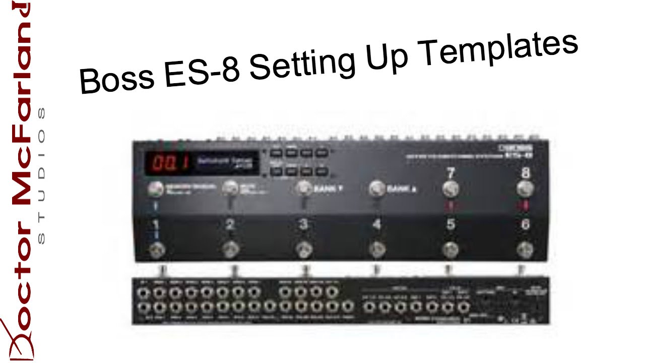 Amazon.com: Boss ES-8 Effects Switching System : Musical