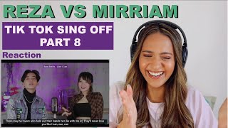 REZA- SING-OFF TIKTOK SONGS PART 8 (Fortune Cookie, Ela Ja Ta Louca) vs Mirriam Eka | REACTION!!