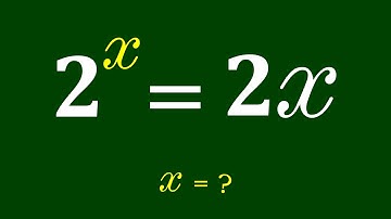 A Nice Algebra Problem | Math Olympiad | Exponential Equation