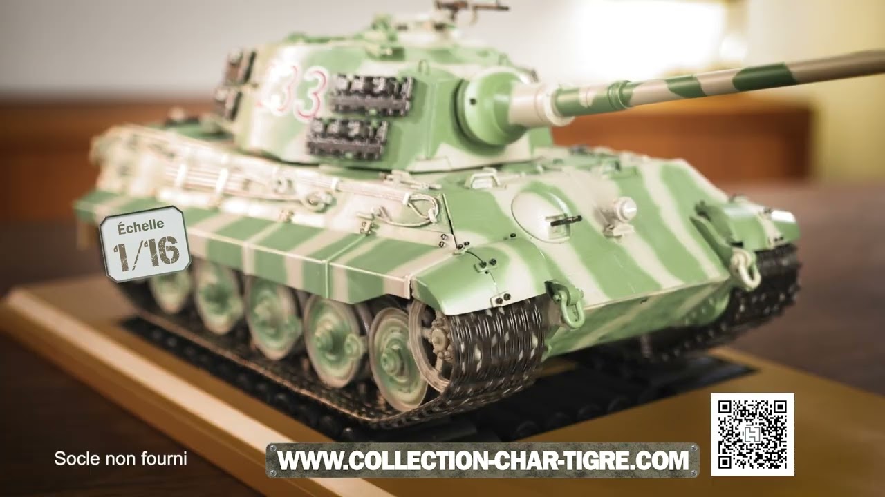 Char Tigre II Royal Hachette 1/16 - Page 9 - Presse - Modélisme et