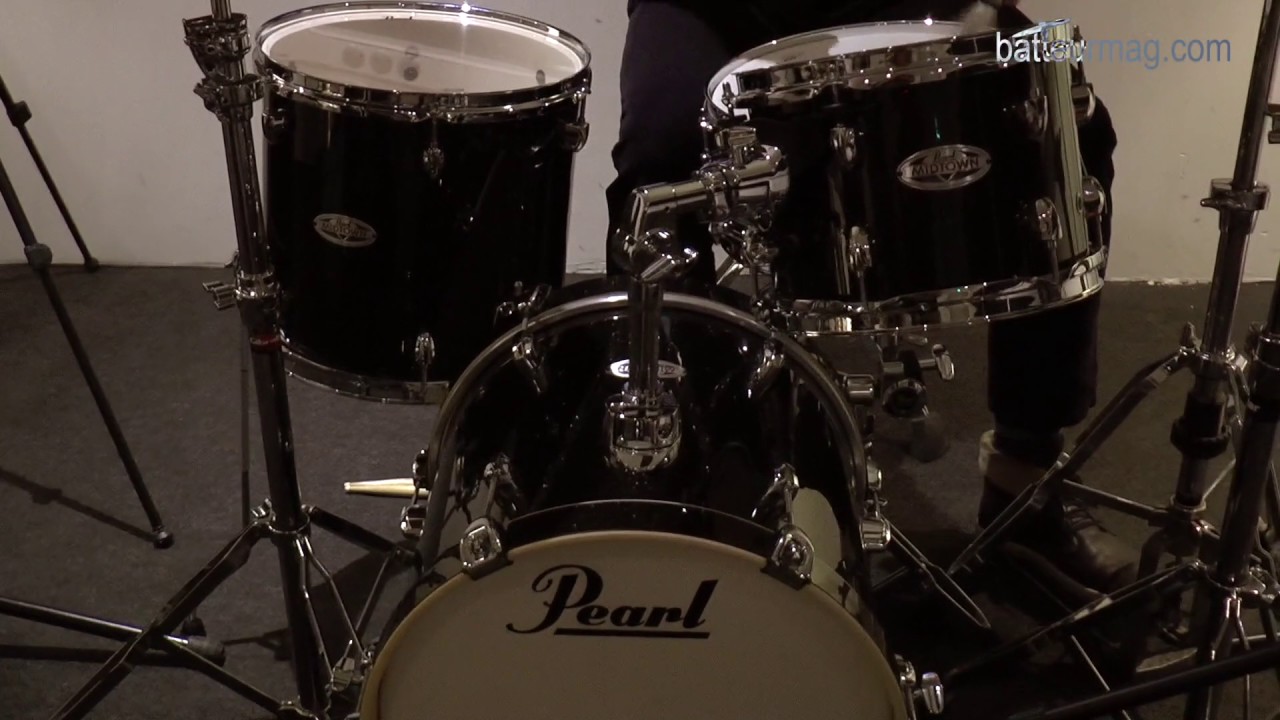Kit Pearl Midtown, 16'', 10'', 13'' + Snare 13''