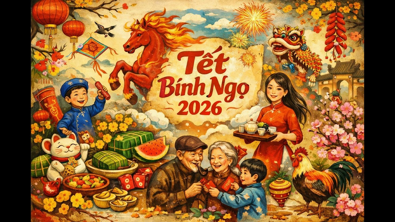 NGẪU HỨNG TẾT BÍNH NGỌ