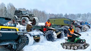 EPIC SHOW! 30 various ATVs in a great competition! Part 1