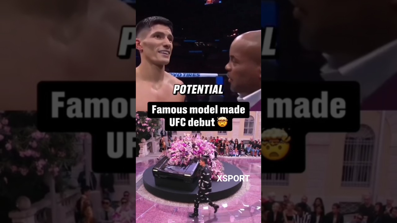 Versace model Islam Dulatov debut at UFC 318 