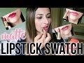 MATTE LIPSTICK SWATCHES | LOREAL MATTE ADDICTION LIPSTICK SWATCHES, REVIEW & GIVEAWAY | Ysis Lorenna