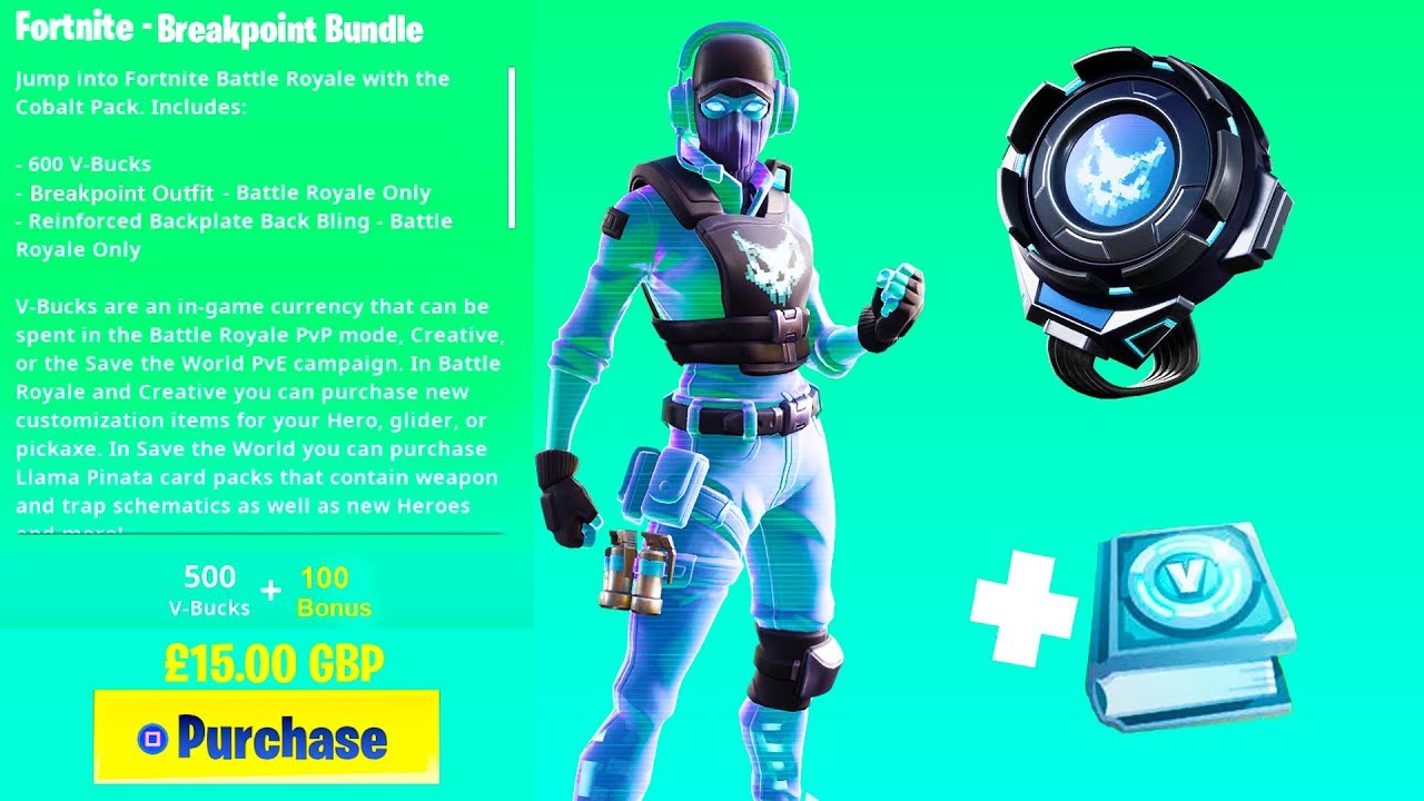 The New "BREAK POINT" Challenge Bundle In Fortnite! YouTube