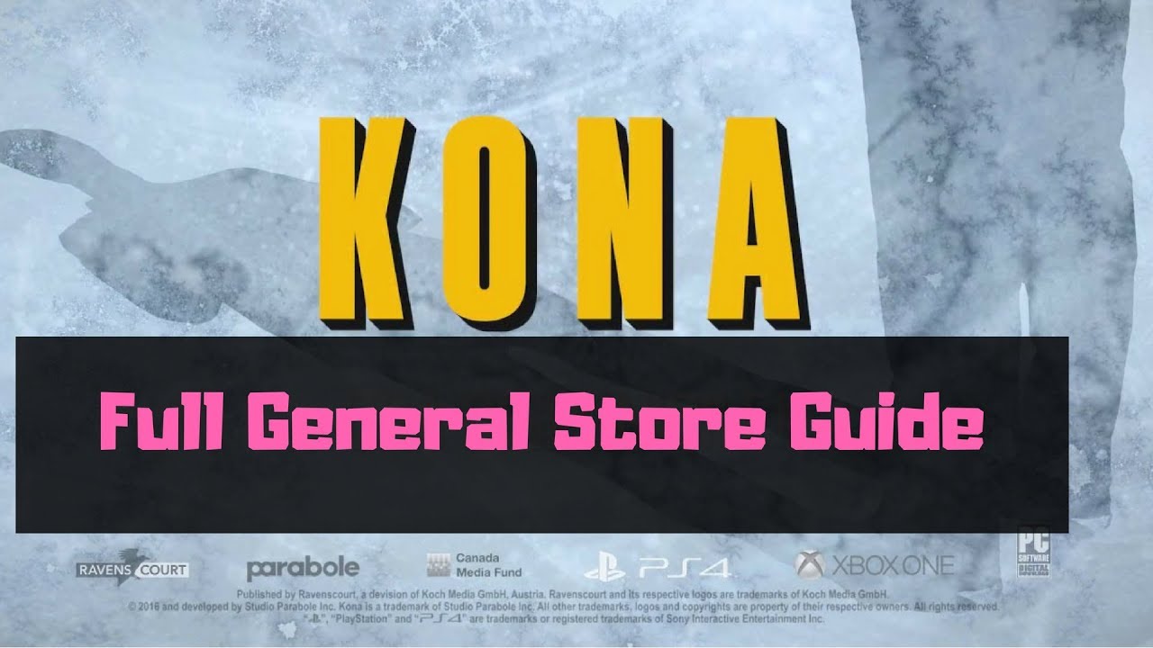 KONA General Store Full WalkThrough & Guide ☑️ YouTube