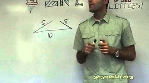 Geometry - Triangle Inequalities for sides