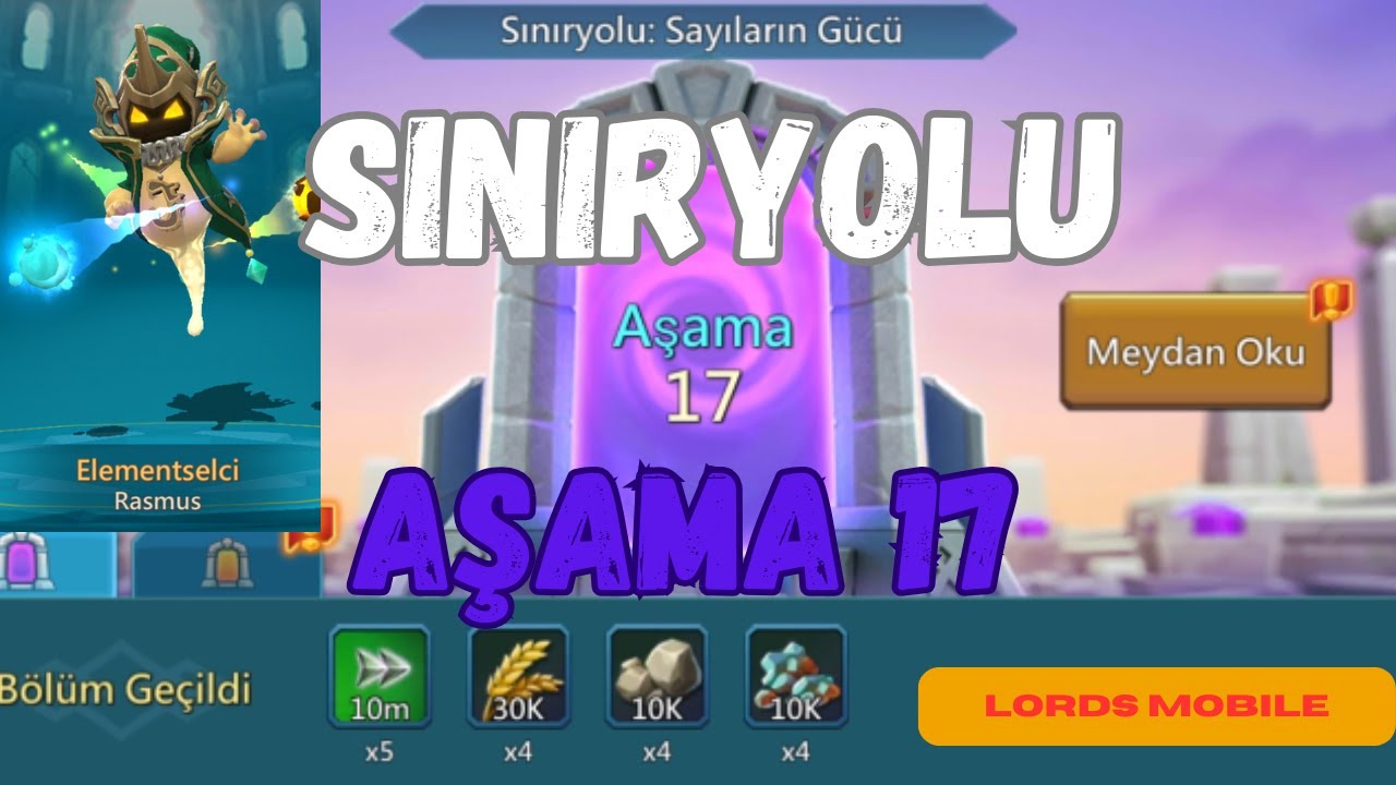 Vergeway  Stage 17 - Strenghth in Numbers - LORDS MOBILE - NEW UPDATE 