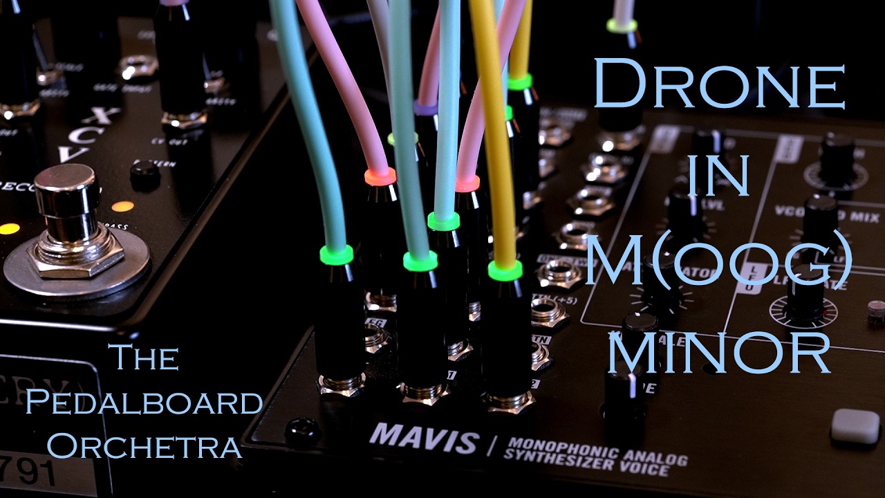Drone in M(oog) minor / with Moog Mavis | Ambient Drone Soundscape