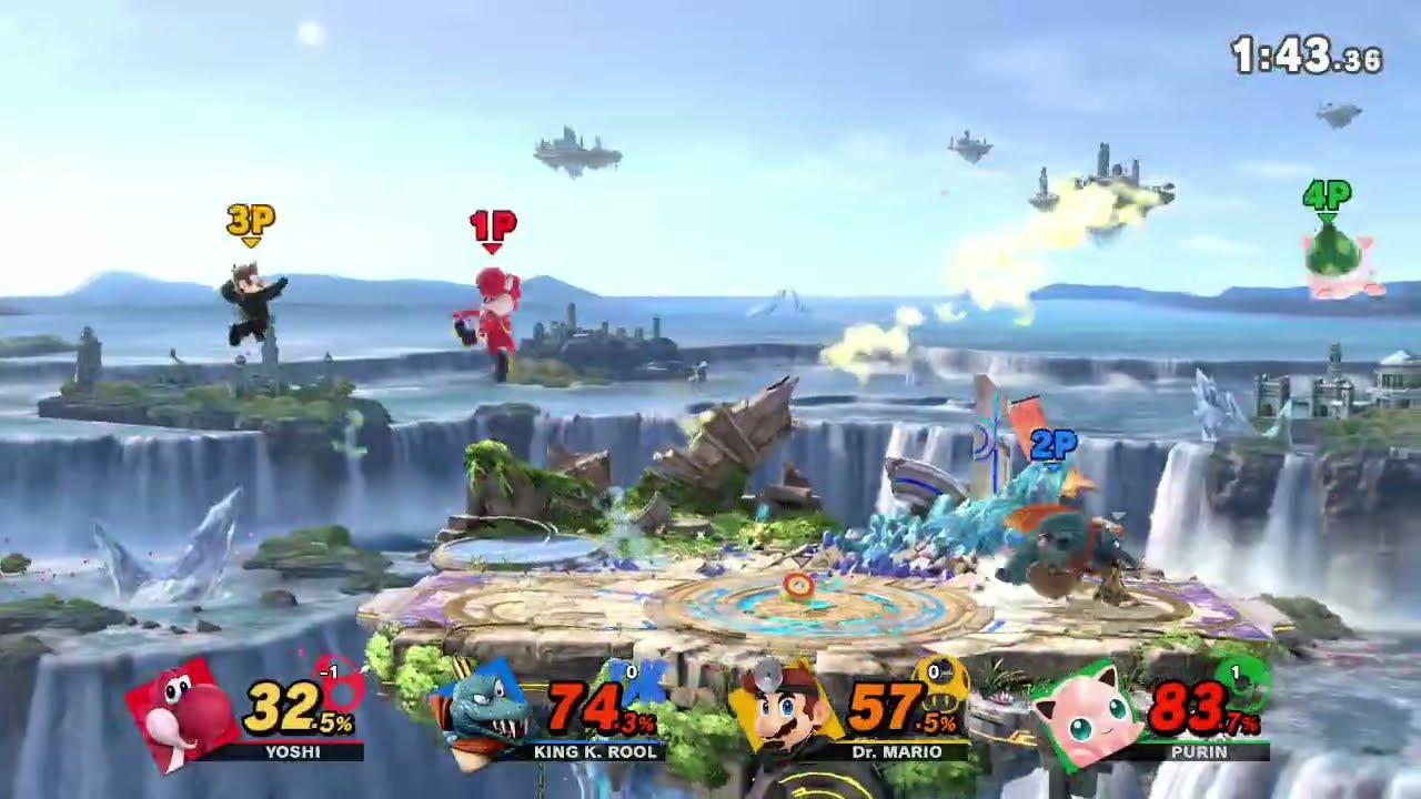 スマブラSP リプレイ タイム制 13216 [26年03月分]【プリン 快勝 4P自分】