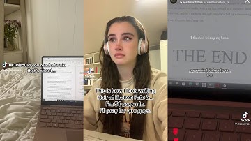 a short writertok video