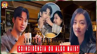Coincidência ou algo mais? Kim Soo Hyun e Kim Ji Won aparecem juntos em jantar reservado