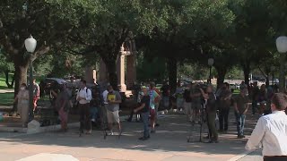 Texas voting rights group protest proposed legislation