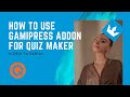 How to use the GamiPress Integration Addon