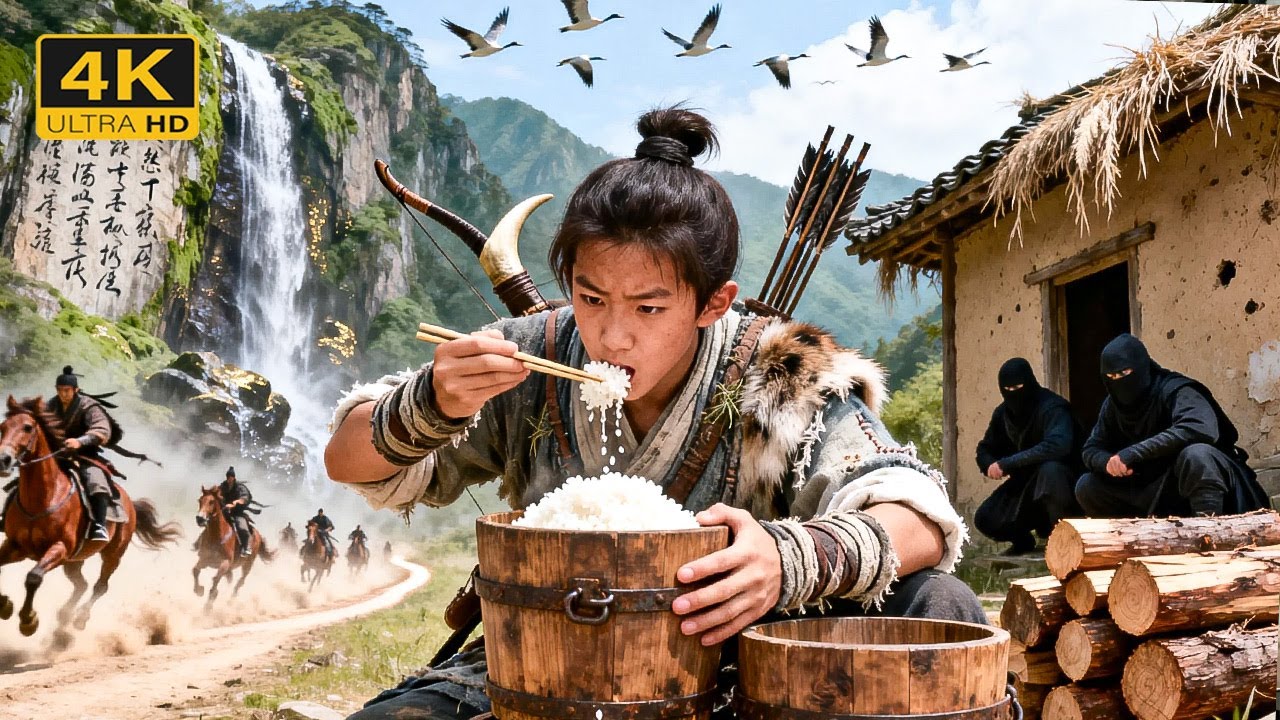 2026武俠電影！新人小夥狂吃四桶米飯慘遭工友嘲笑，殊不知他是隱士高手，一人橫掃6大宗師！ ⚔️ 功夫 | Kung Fu | 武打 | 反差 | 武俠 | 動作電影