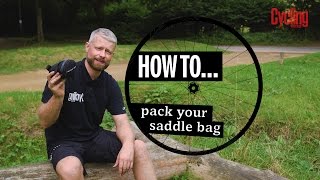 How to pack a saddle bag | Cycling Weekly