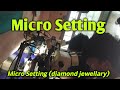 micro setting part:-1 | diamond jewellary | micro | micro pave | jewellary