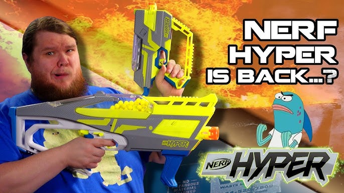 Honest Review: The NERF Hyper Rush-40 (A FIRST LOOK AT HYPER